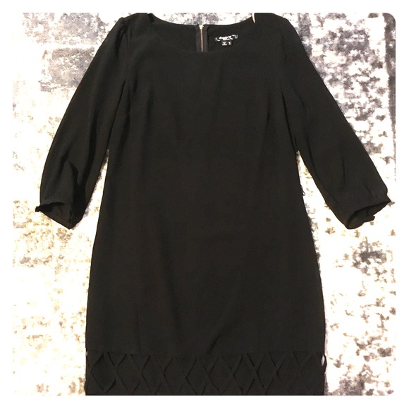 Sequin Hearts Dresses & Skirts - Black 3/4 sleeve dress